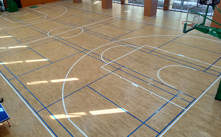 山西學校體育場木地板多少錢一平